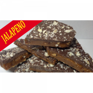 Jalapeno Dark Chocolate Almond Toffee